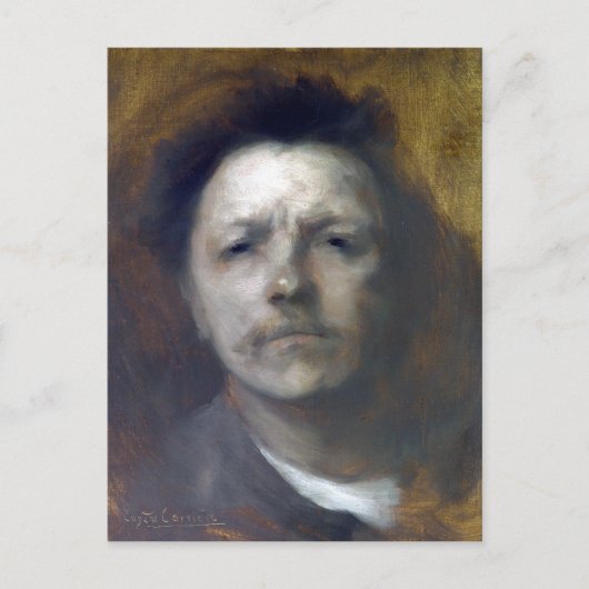 Eugène Carrière Self-Portrait Postkarte (Vorderseite)
