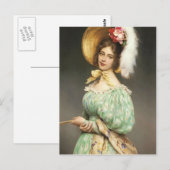 Eugene de Blaas-Musette Postkarte (Vorne/Hinten)