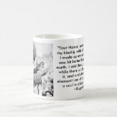 Eugene Debs Fotografie mit Zitat Kaffeetasse (Mittel)