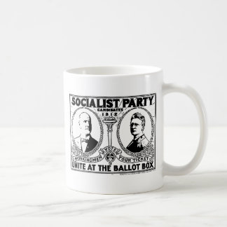 Eugene Debs Kampagnen-Plakat-Tasse Kaffeetasse