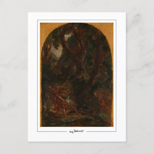 Eugène Delacroix #105 - Fine Art Postcard Postkarte