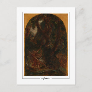 Eugène Delacroix #105 - Fine Art Postcard Postkarte
