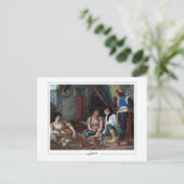 Eugène Delacroix #174 - Fine Art Postcard Postkarte (Stehend Vorderseite)