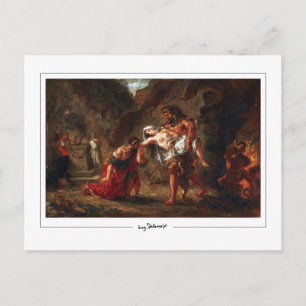 Eugène Delacroix #183 - Fine Art Postcard Postkarte