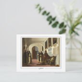 Eugène Delacroix #256 - Fine Art Postcard Postkarte (Stehend Vorderseite)