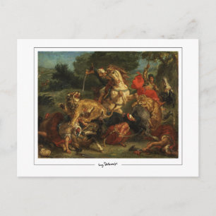 Eugène Delacroix #28 - Fine Art Postcard Postkarte
