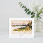 Eugène Delacroix #421 - Fine Art Postcard Postkarte (Stehend Vorderseite)