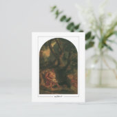 Eugène Delacroix #426 - Fine Art Postcard Postkarte (Stehend Vorderseite)