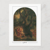 Eugène Delacroix #426 - Fine Art Postcard Postkarte (Vorderseite)