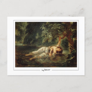 Eugène Delacroix #47 - Fine Art Postcard Postkarte