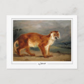 Eugène Delacroix #491 - Fine Art Postcard Postkarte (Vorderseite)