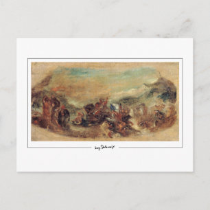 Eugène Delacroix #517 - Kunstpostkarte Postkarte