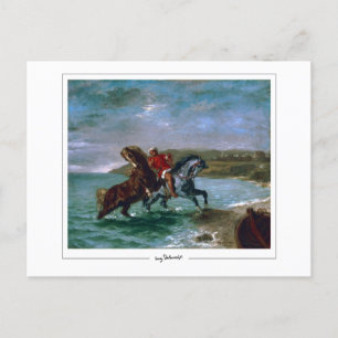 Eugène Delacroix #522 - Fine Art Postcard Postkarte
