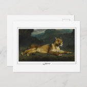 Eugène Delacroix #603 - Fine Art Postcard Postkarte (Vorne/Hinten)