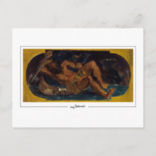 Eugène Delacroix #639 - Fine Art Postcard Postkarte