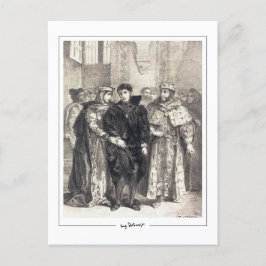 Eugène Delacroix #654 - Fine Art Postcard Postkarte