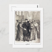 Eugène Delacroix #654 - Fine Art Postcard Postkarte (Vorne/Hinten)