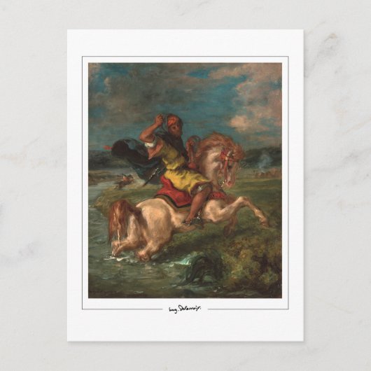 Eugène Delacroix #679 - Fine Art Postcard Postkarte (Vorderseite)