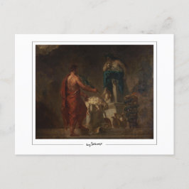 Eugène Delacroix #684 - Fine Art Postcard Postkarte