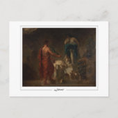 Eugène Delacroix #684 - Fine Art Postcard Postkarte (Vorderseite)
