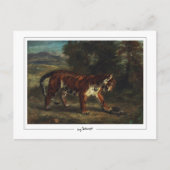 Eugène Delacroix #688 - Fine Art Postcard Postkarte (Vorderseite)
