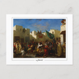 Eugène Delacroix #693 - Fine Art Postcard Postkarte