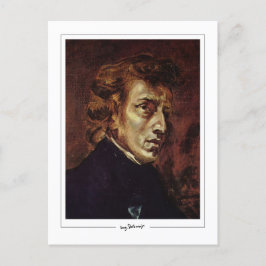 Eugène Delacroix #694 - Fine Art Postcard Postkarte