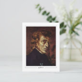Eugène Delacroix #694 - Fine Art Postcard Postkarte (Stehend Vorderseite)