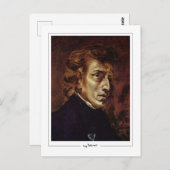 Eugène Delacroix #694 - Fine Art Postcard Postkarte (Vorne/Hinten)