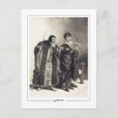 Eugène Delacroix #698 - Fine Art Postcard Postkarte (Vorderseite)