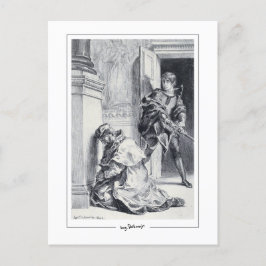 Eugène Delacroix #712 - Fine Art Postcard Postkarte