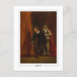 Eugène Delacroix #716 - Fine Art Postcard Postkarte