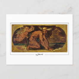 Eugène Delacroix #720 - Fine Art Postcard Postkarte