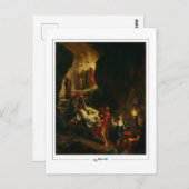 Eugène Delacroix #726 - Fine Art Postcard Postkarte (Vorne/Hinten)
