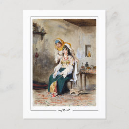 Eugène Delacroix #729 - Fine Art Postcard Postkarte