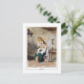 Eugène Delacroix #729 - Fine Art Postcard Postkarte (Stehend Vorderseite)