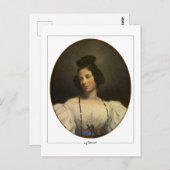 Eugène Delacroix #730 - Fine Art Postcard Postkarte (Vorne/Hinten)