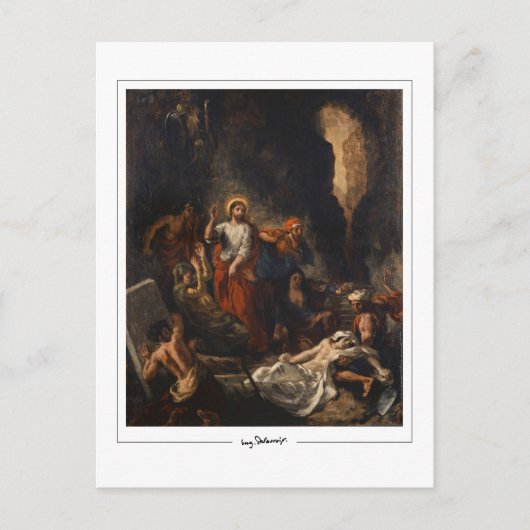 Eugène Delacroix #747 - Fine Art Postcard Postkarte (Vorderseite)