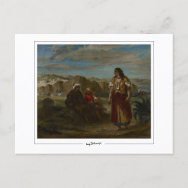 Eugène Delacroix #756 - Fine Art Postcard Postkarte