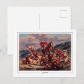 Eugène Delacroix #97 - Fine Art Postcard Postkarte (Vorne/Hinten)