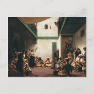 Eugene Delacroix- A Jewish wedding in Morocco Postkarte
