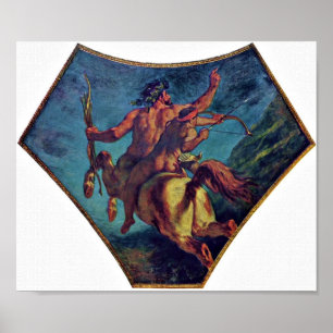 Eugene Delacroix - Bildung Achilles Poster