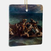 Eugene Delacroix - Das Schiffswrack von Don Juan Keramikornament (Rechts)