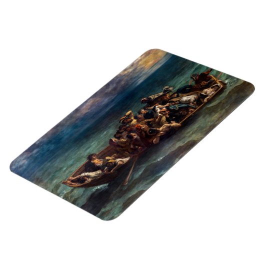 Eugene Delacroix - Das Schiffswrack von Don Juan Magnet (Linke Seite)