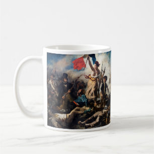 Eugene Delacroix - Die Freiheit führt das Volk Kaffeetasse