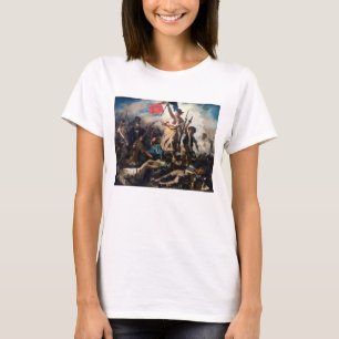 Eugene Delacroix - Die Freiheit führt das Volk T-Shirt
