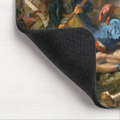 Eugene Delacroix Liberty führt das Volk an Mousepad (Ecke)