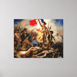 EUGENE DELACROIX Liberty Leading the People 1830 - Leinwanddruck