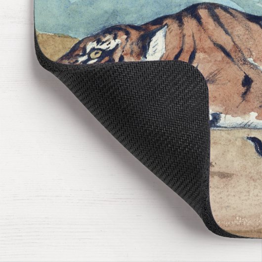 Eugène Delacroix Royal Tiger Mousepad (Ecke)