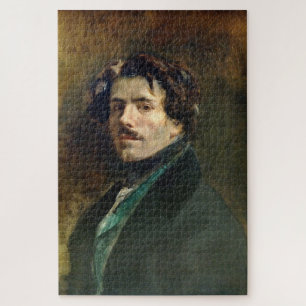 Eugène Delacroix: Selbstbildnis mit grüner Weste Puzzle